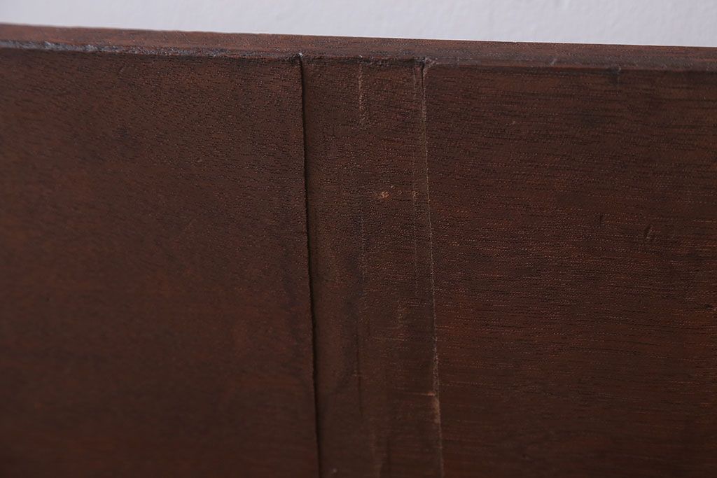 アンティーク家具　 和製アンティーク　古い木製のシンプルなローテーブル(センターテーブル)