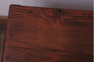 レトロ家具　和製アンティーク　レトロモダンな古い木製の文机