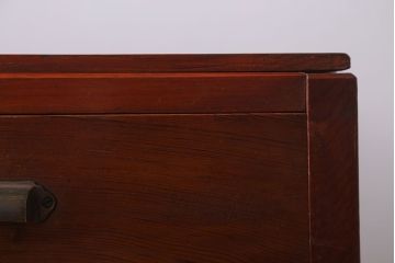 レトロ家具　和製アンティーク　レトロモダンな古い木製の文机