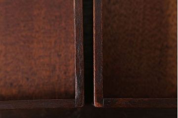 アンティーク雑貨　和製アンティーク　古い木製の決裁箱(木箱)