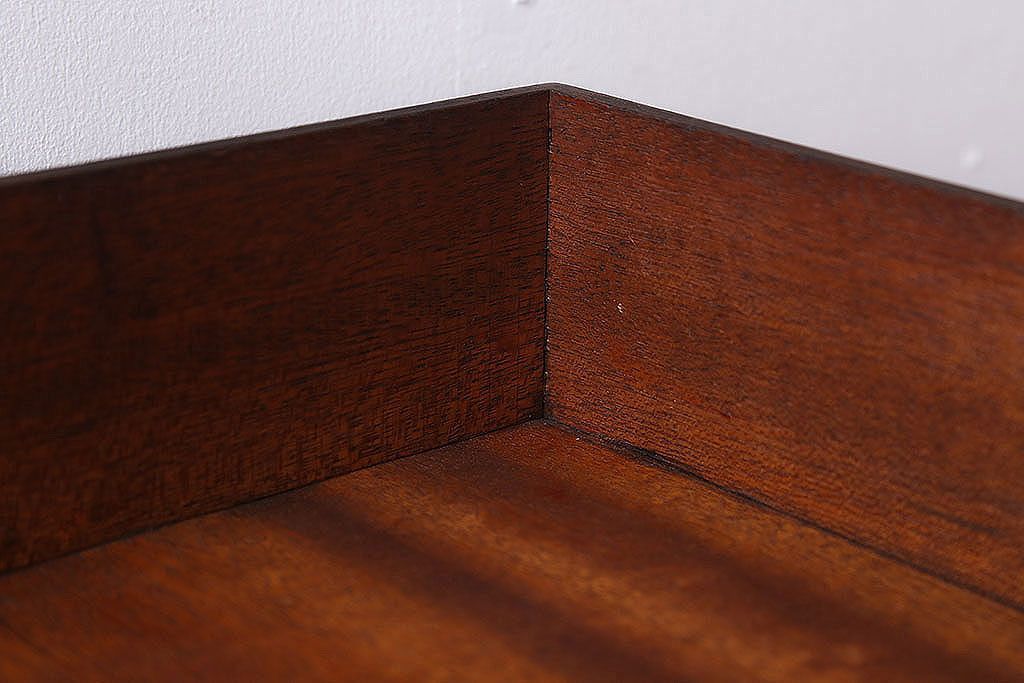 アンティーク雑貨　和製アンティーク　古い木製の決裁箱(木箱)