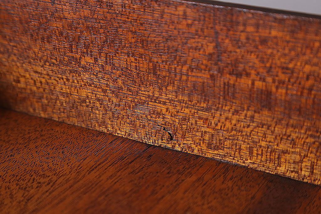 アンティーク雑貨　和製アンティーク　古い木製の決裁箱(木箱)