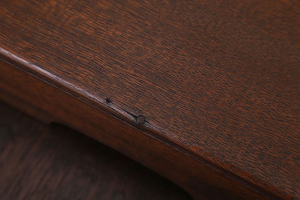 アンティーク雑貨　和製アンティーク　古い木製の決裁箱(木箱)