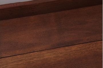 アンティーク雑貨　和製アンティーク　古い木製のレトロな衣装盆(お盆・トレー)(2)