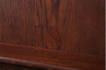 アンティーク雑貨　和製アンティーク　古い木製のレトロな衣装盆(お盆・トレー)(2)