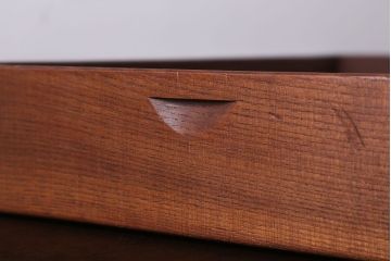 アンティーク雑貨　和製アンティーク　古い木製のレトロな衣装盆(お盆・トレー)(2)