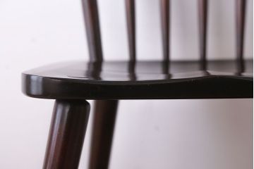 中古　北海道民芸家具　ウィンザーチェア(ダイニングチェア、ウインザーチェア)