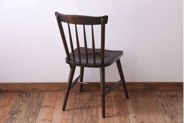 中古　北海道民芸家具　ウィンザーチェア(ダイニングチェア、ウインザーチェア)