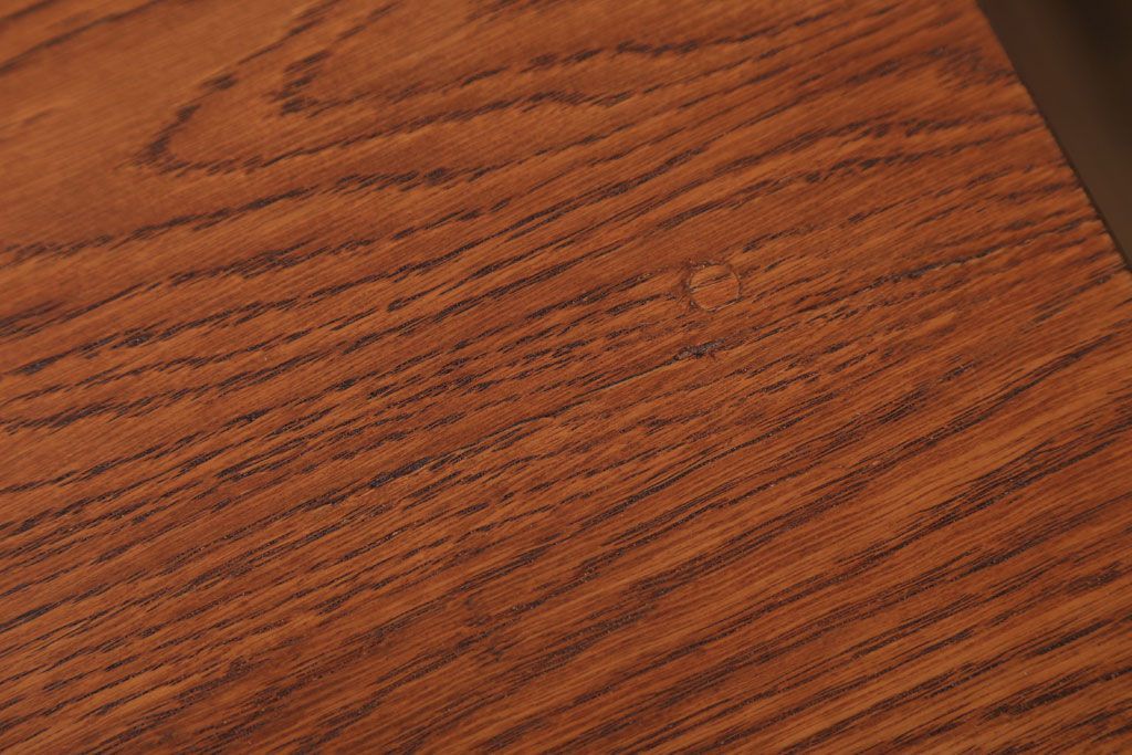 アンティーク家具　ペイント　両面収納のリメイク収納カウンター(マス目棚)