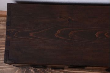 アンティーク家具　古民具・骨董　明治〜大正　古い木のアンティーク小箪笥