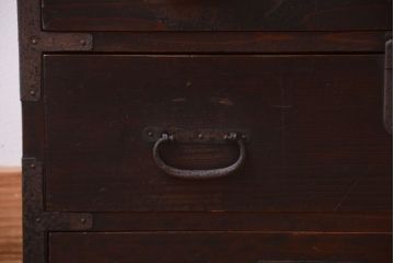 アンティーク家具　古民具・骨董　明治〜大正　古い木のアンティーク小箪笥