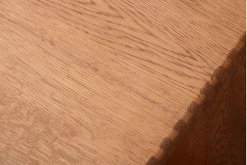 レトロ家具　昭和レトロ　ネームプレート付き!古いナラ材製のアンティーク小引き出し