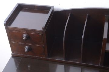 アンティーク家具　和製アンティーク　組み立て式!上品な両袖机