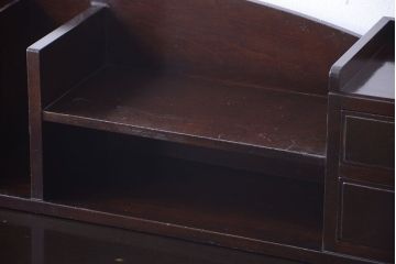 アンティーク家具　和製アンティーク　組み立て式!上品な両袖机