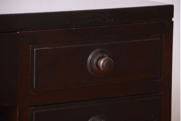アンティーク家具　和製アンティーク　組み立て式!上品な両袖机