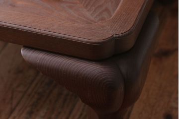 アンティーク雑貨　古民具・骨董　明治期　高級品!総桑材のアンティーク大名火鉢