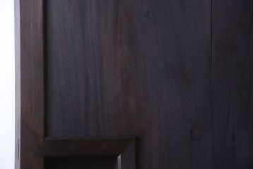 古民具・骨董　明治〜大正期　檜・欅材製のアンティーク蔵戸(玄関戸)