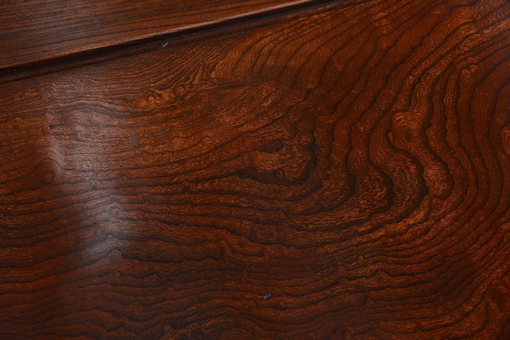 アンティーク雑貨　古民具・骨董　明治〜大正期　天板一枚板!総欅材の大ぶりな座卓