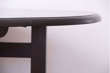 中古　松本民芸家具　28型　バタフライ卓(エクステンションテーブル)(定価16万円)(3)