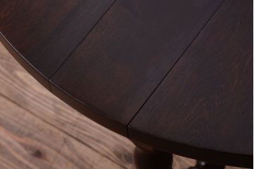 中古　松本民芸家具　13型　T.F　バタフライ卓(エクステンションテーブル)(1)