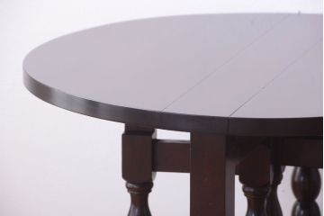 中古　松本民芸家具　13型　T.F　バタフライ卓(エクステンションテーブル)(2)