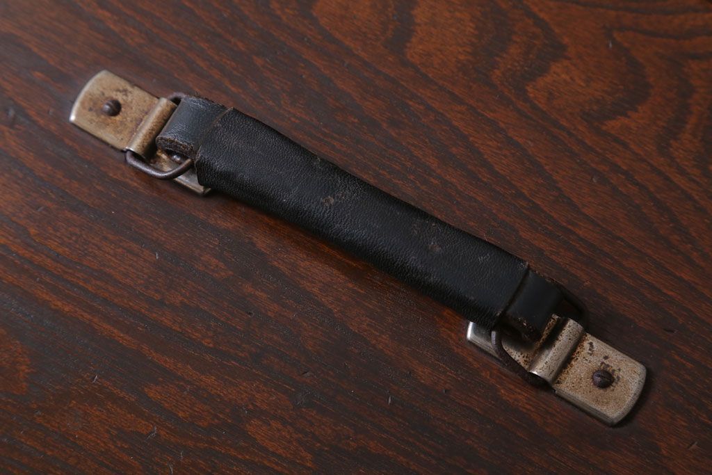 アンティーク雑貨　和製アンティーク　古い木製の小物収納箱(薬箱・木箱)(1)