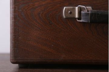 アンティーク雑貨　和製アンティーク　古い木製の小物収納箱(薬箱・木箱)(2)