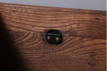 アンティーク雑貨　和製アンティーク　古い木製の小物収納箱(薬箱・木箱)(2)