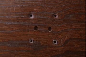 アンティーク雑貨　和製アンティーク　古い木製の小物収納箱(薬箱・木箱)(2)