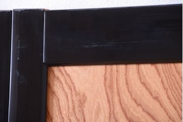 中古　民芸家具　木目が美しい板戸4枚セット