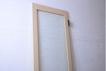 昭和レトロ　背が高く細身のビンテージペイントドア(扉)