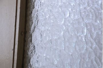 昭和レトロ　背が高く細身のビンテージペイントドア(扉)