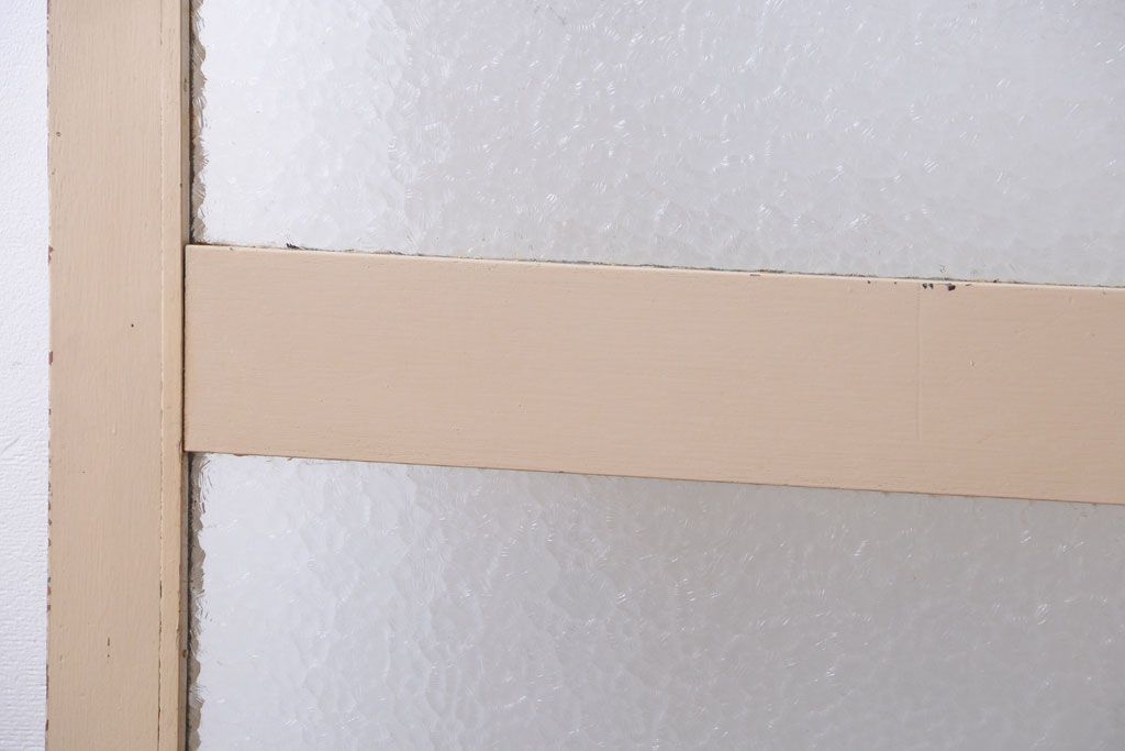 昭和レトロ　背が高く細身のビンテージペイントドア(扉)