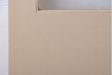 昭和レトロ　このはガラス入り!ビンテージペイントドア(扉)