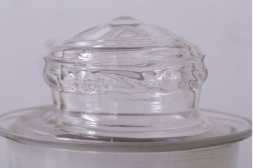 アンティーク雑貨　昭和レトロ　ガラス瓶2個セット(日本製)