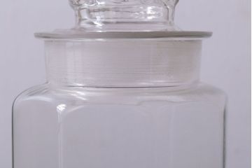 アンティーク雑貨　昭和レトロ　ガラス瓶2個セット(日本製)