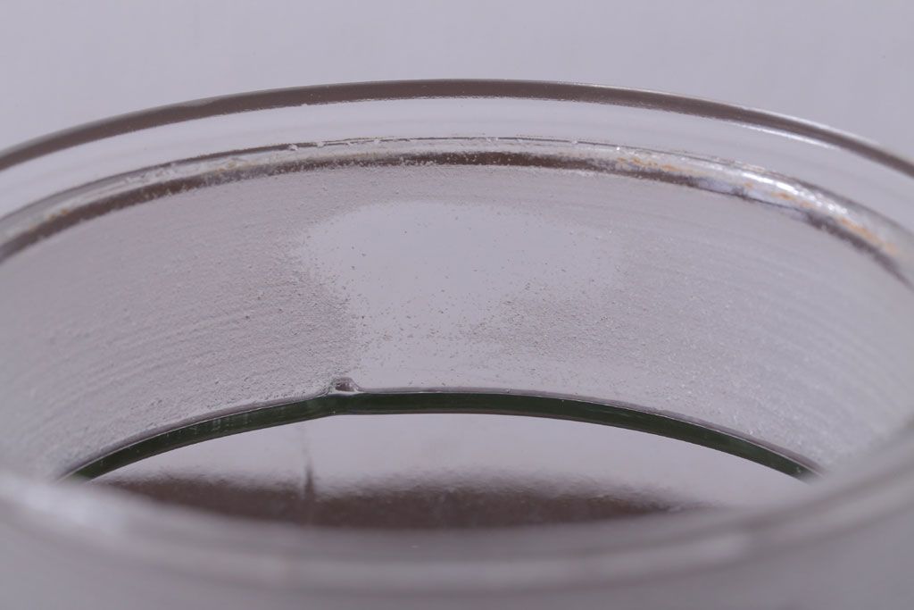 アンティーク雑貨　昭和レトロ　ガラス瓶2個セット(日本製)