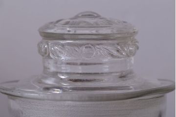 アンティーク雑貨　昭和レトロ　ガラス瓶2個セット(日本製)