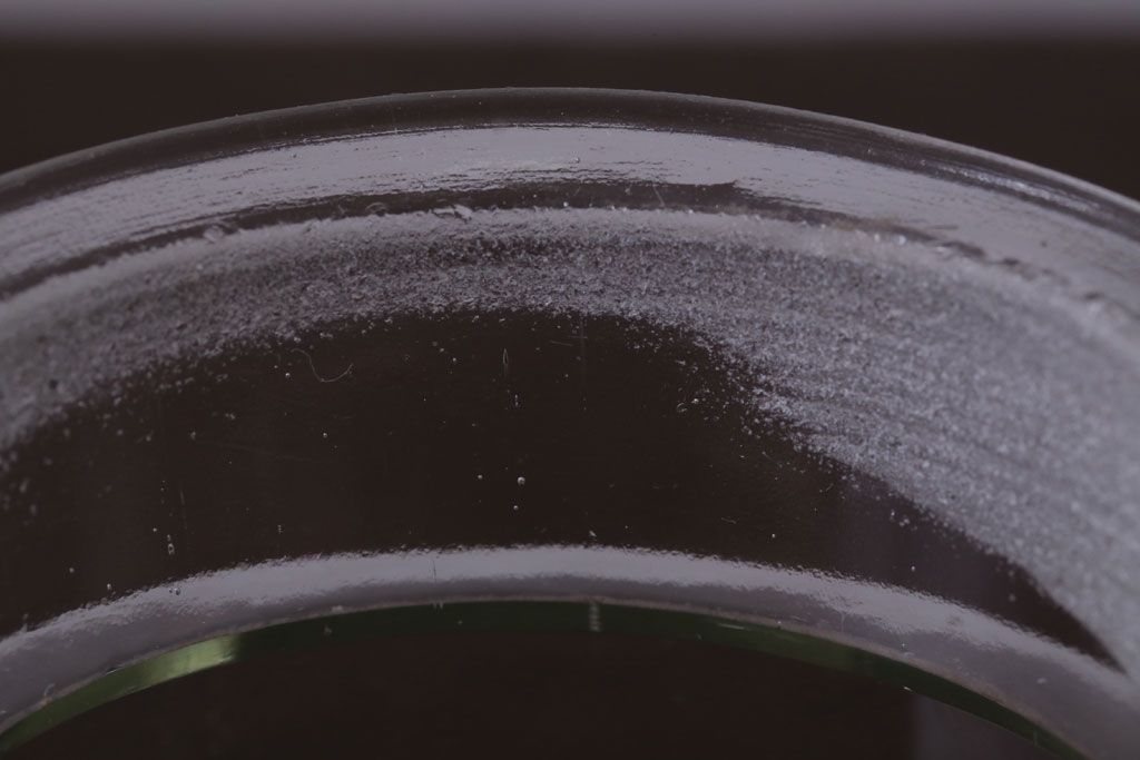 アンティーク雑貨　昭和レトロ　ガラス瓶2個セット(日本製)