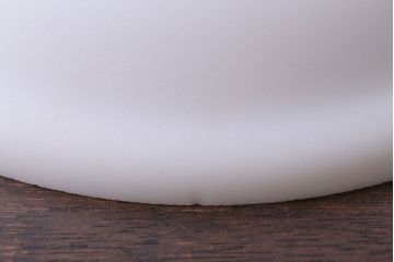 昭和レトロ　ミルクガラスシェードのアンティークペンダントライト(2)