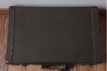 アンティーク雑貨　昭和レトロ　シックでおしゃれなアンティークトランク(2)