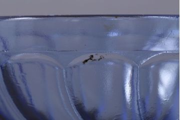 アンティーク雑貨　 昭和レトロ　氷コップ3個セット(プレスガラス)(2)