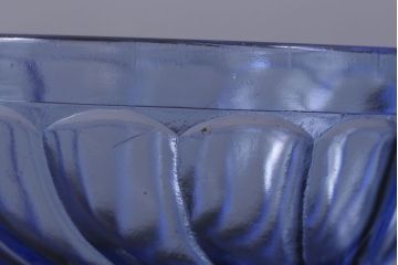 アンティーク雑貨　 昭和レトロ　氷コップ3個セット(プレスガラス)(2)