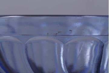 アンティーク雑貨　昭和レトロ　アンティーク氷コップ3個セット(プレスガラス)(3)