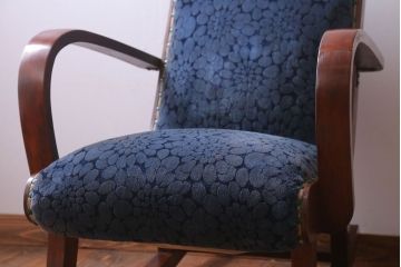 和製アンティーク　オリジナル座面の珍しい美品ロッキングチェア