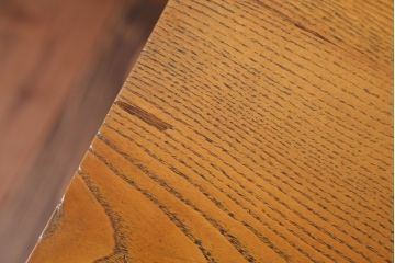 レトロ家具　昭和レトロ　古い学校の木製テーブル(平机・サイドテーブル)