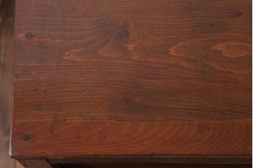 アンティーク家具　和製アンティーク　珍しいデザインの古い作業台(長机)