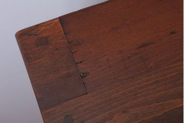 アンティーク家具　和製アンティーク　珍しいデザインの古い作業台(長机)