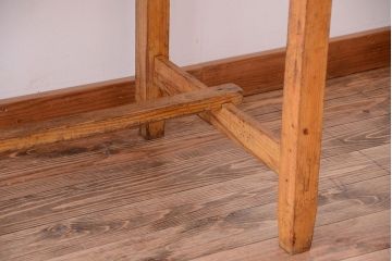 アンティーク家具　和製アンティーク　古い木のシンプルな平机