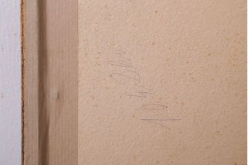 アンティーク雑貨　イギリスビンテージ　壁掛け絵画　フレーム(天使)